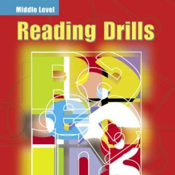 Reading Drills: Middle Level (Paperback) by Dr. Edward Fry - Picture 1 of 4